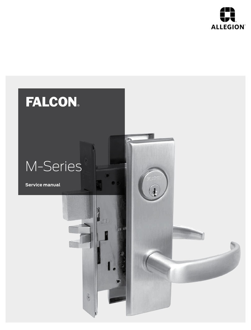 Allegion FALCON M Series Service manual