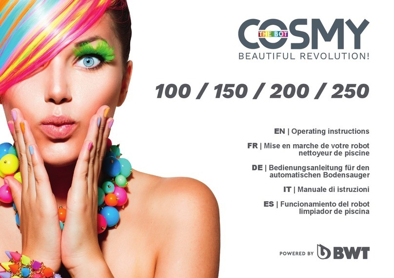 BTW COSMY THE BOT 100 operating instructions