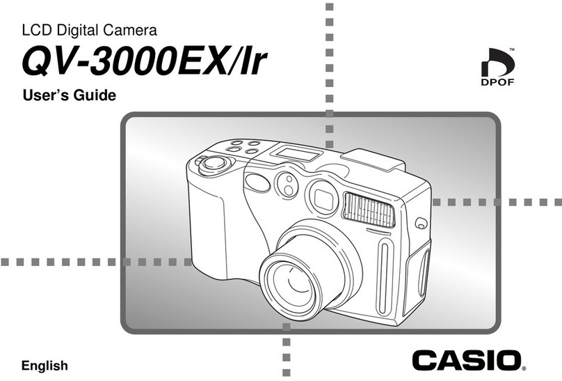 Casio QV-3000Ir User manual