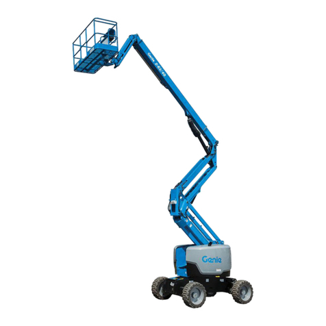 Terex Genie Z6216D-101 User manual Terex Genie Z6216D-101 User manual