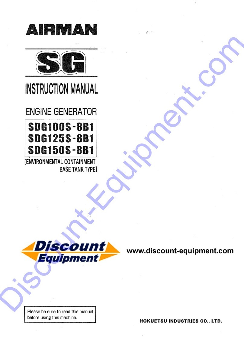 AirMan SDG100S-8B1 User manual