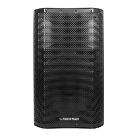 Sound Town OBERON-A15PW product manual