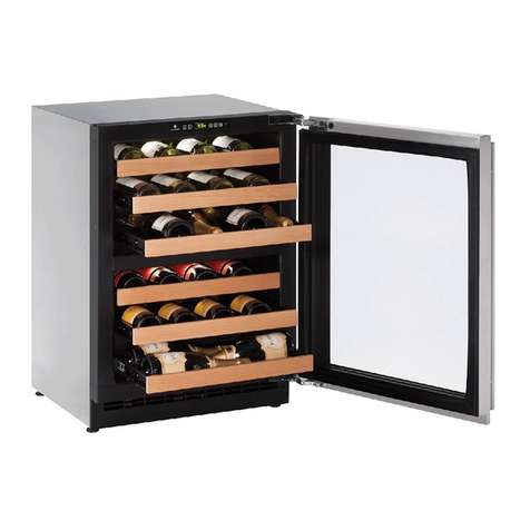 U-Line Wine Captain UHWC518-SG51A Installation manual