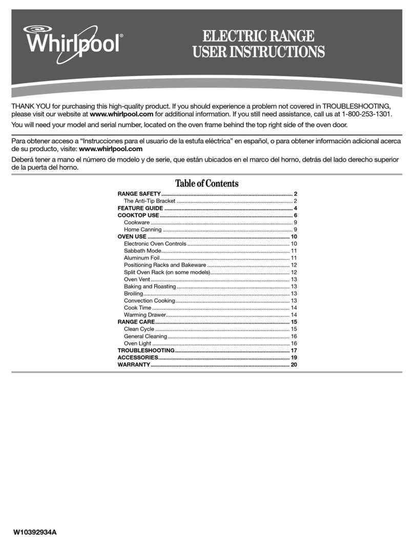 Whirlpool WFI910H0AS5VFLR User instructions