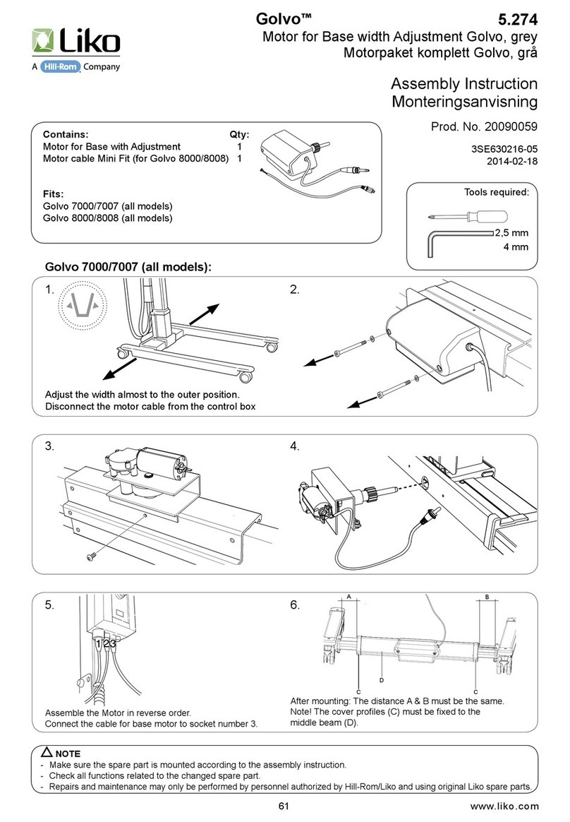 Hillrom Golvo 5.275 User manual