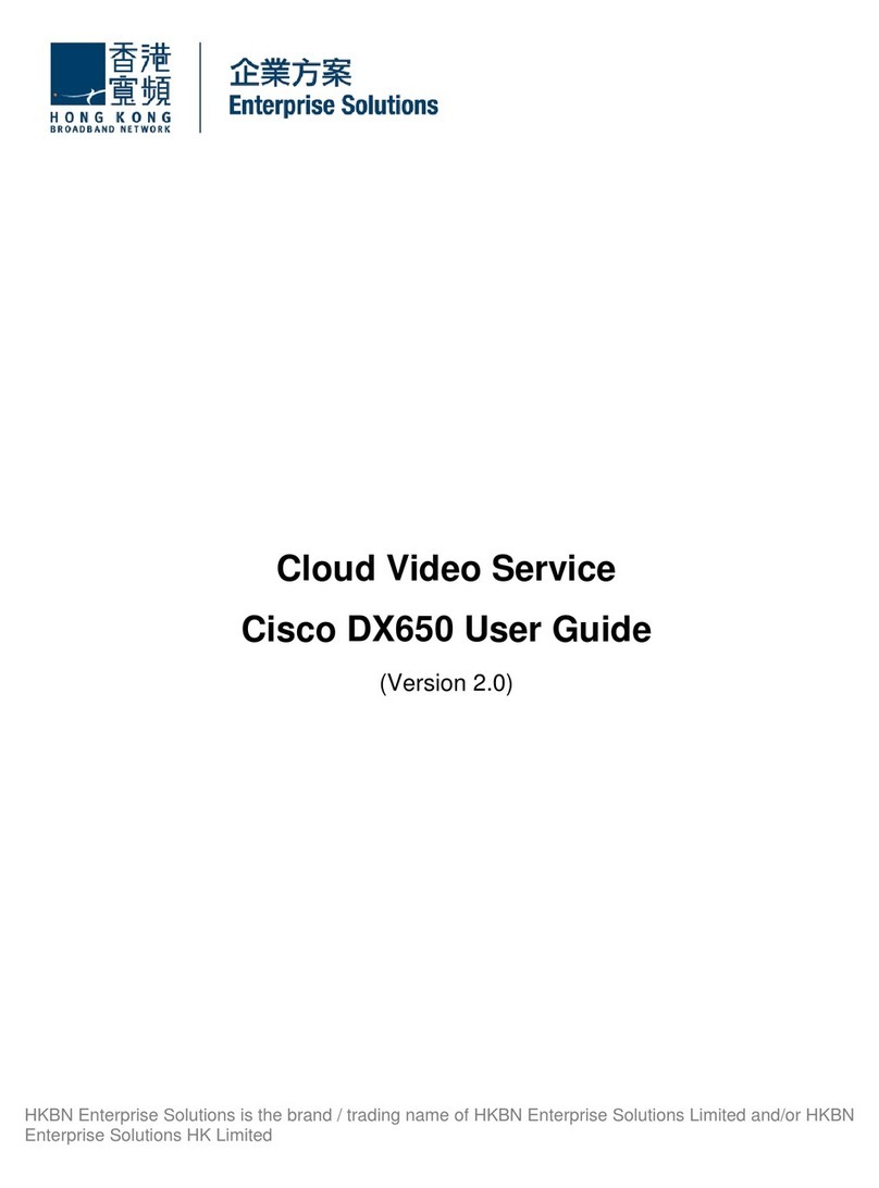 Cisco DX650 User manual