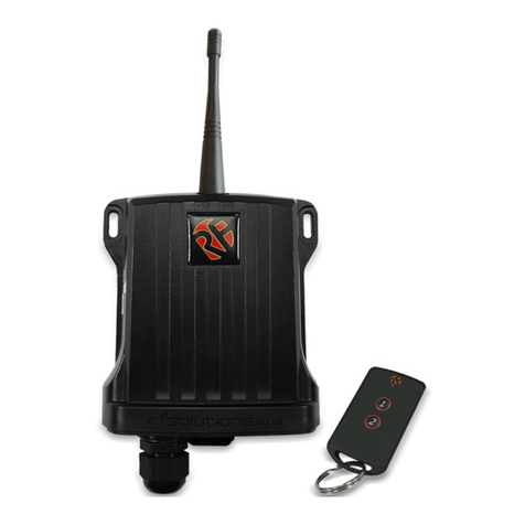 RF SOLUTIONS HORNETPRO User manual