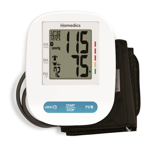 HoMedics BPA-CUFFXLA quick start guide HoMedics BPA-CUFFXLA quick start guide