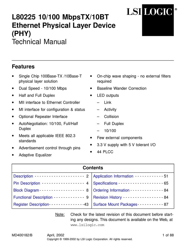 LSI L80225 Technical manual