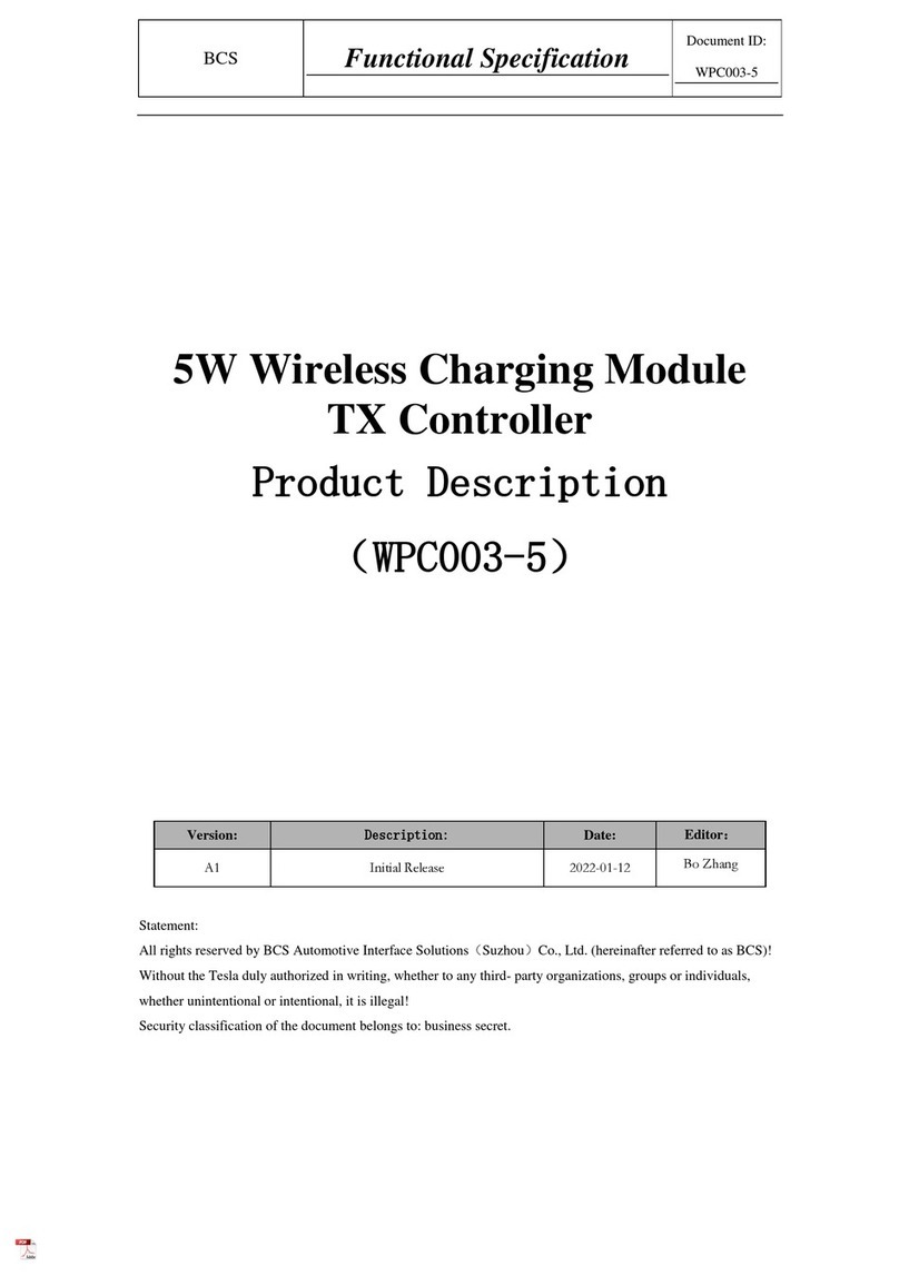 BCS WPC003-5 manual