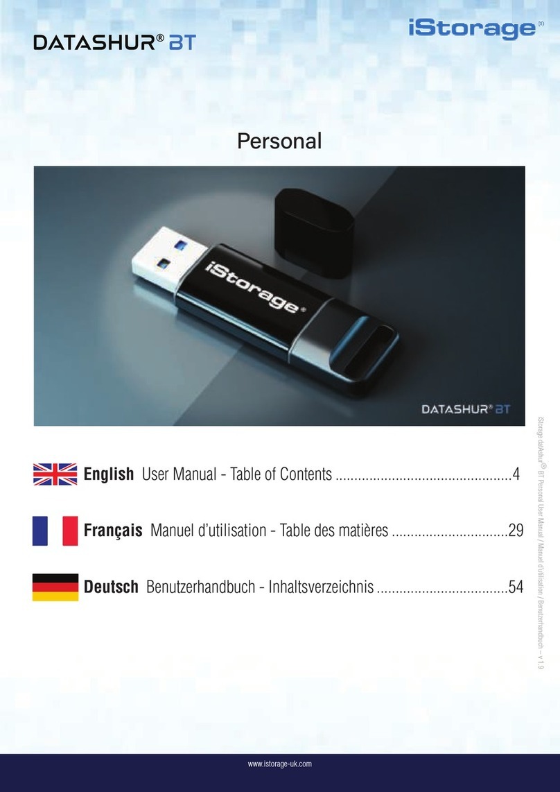 iStorage datAshur BT User manual