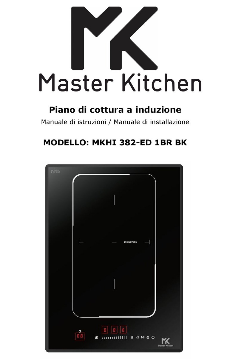 MASTER KITCHEN MKHI 382-ED 1BR BK Instruction and installation manual MASTER KITCHEN MKHI 382-ED 1BR BK Instruction and installation manual