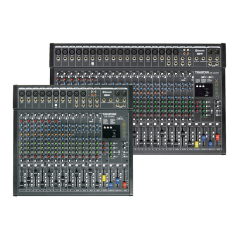 Takstar XR-1016FX User manual