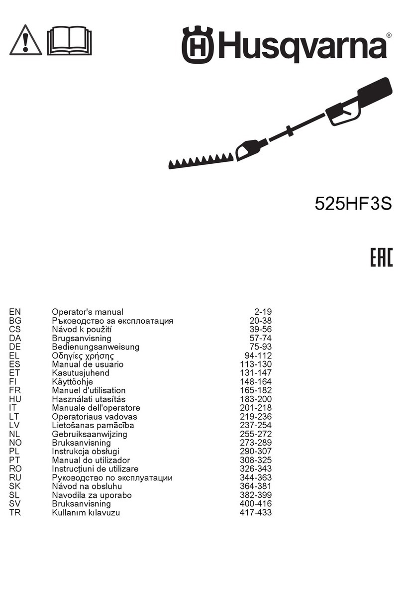 Husqvarna 525HF3S Operator's manual