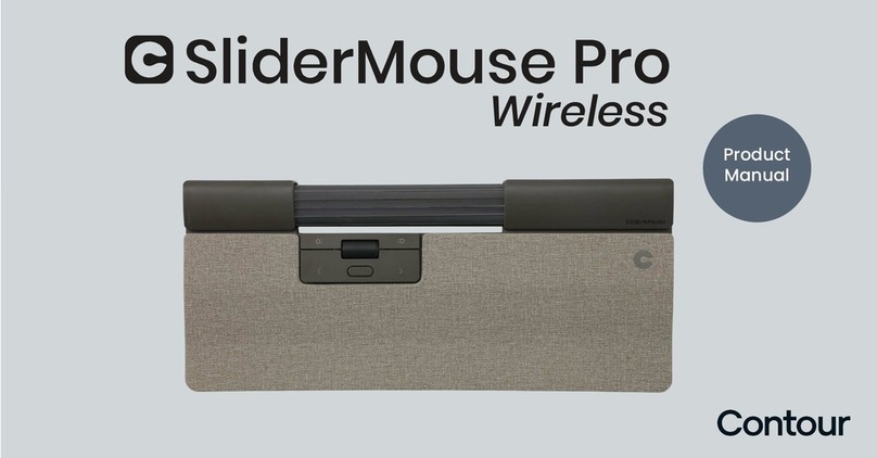 Contour SliderMouse Pro Wireless product manual