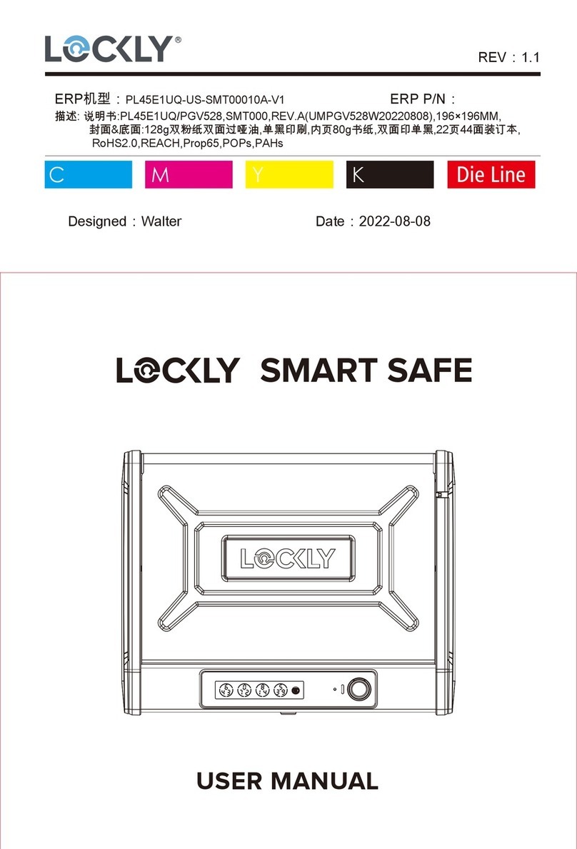 Lockly PL45E1UQ User manual
