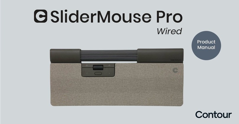 Contour SliderMouse Pro Wired product manual