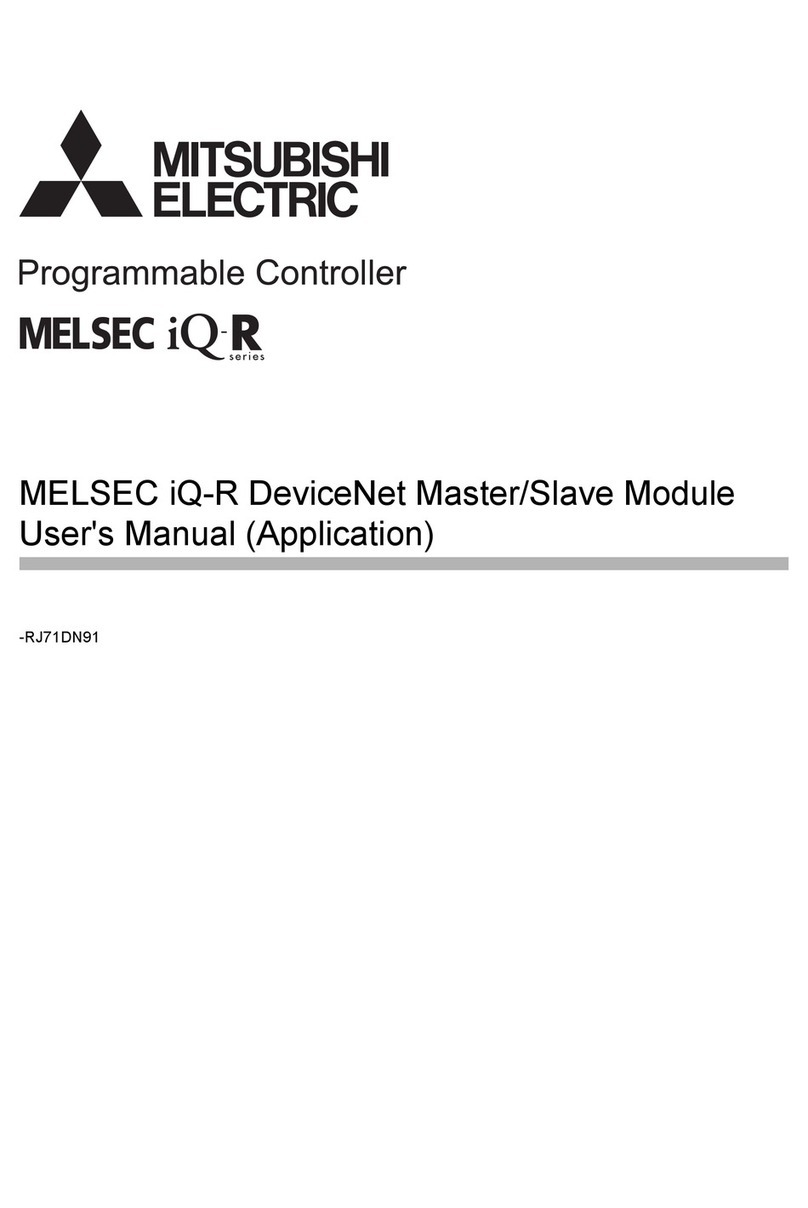 Mitsubishi Electric MELSEC iQ-R Series User manual Mitsubishi Electric MELSEC iQ-R Series User manual