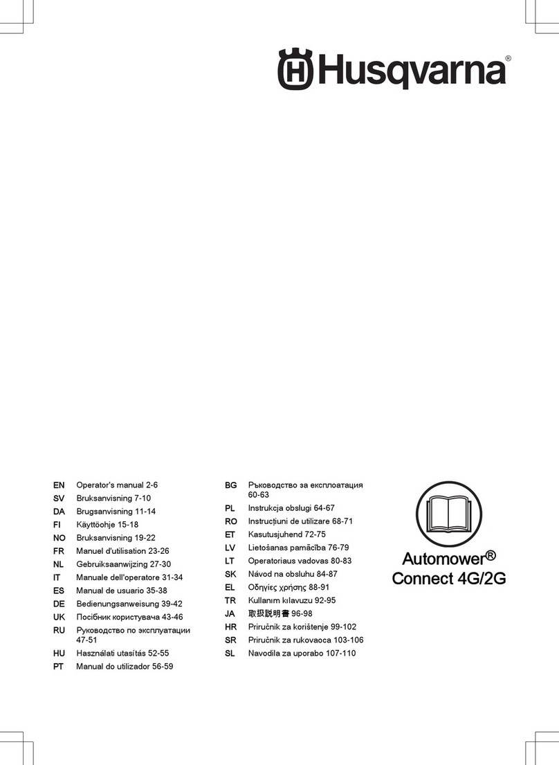 Husqvarna Automower Connect 4G/2G User manual