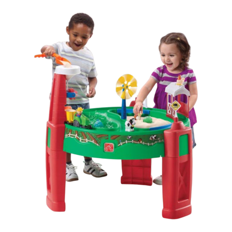 Step 2 Sand & Water Fun Farm 7165 User manual