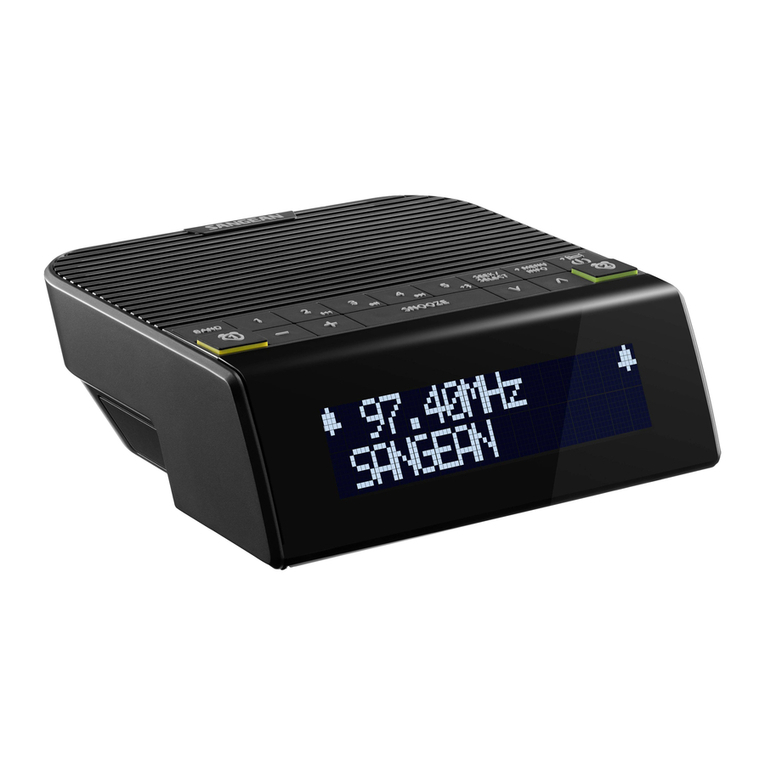 Sangean DCR-90BT user manual