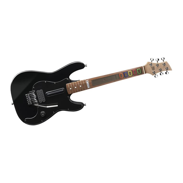 Logitech Wireless Guitar Controller quick start guide