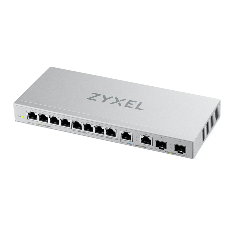 ZyXEL Communications XGS1010-12 quick start guide