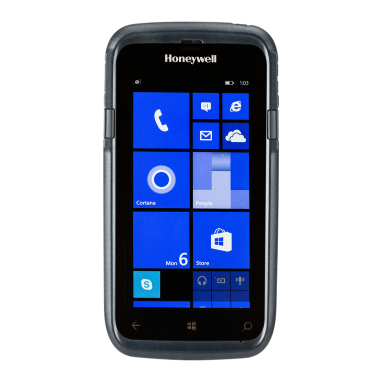Honeywell CT50 quick start guide