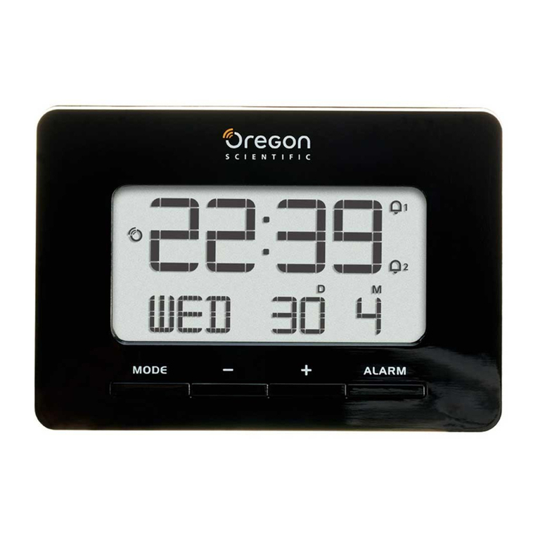 Oregon Scientific RM938 User manual