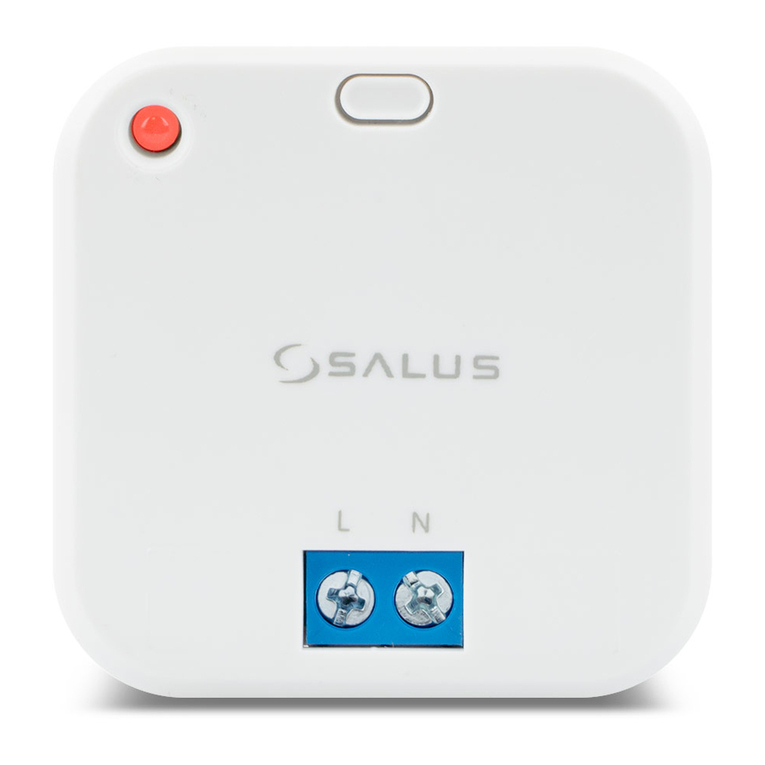 Salus RE600 quick start guide