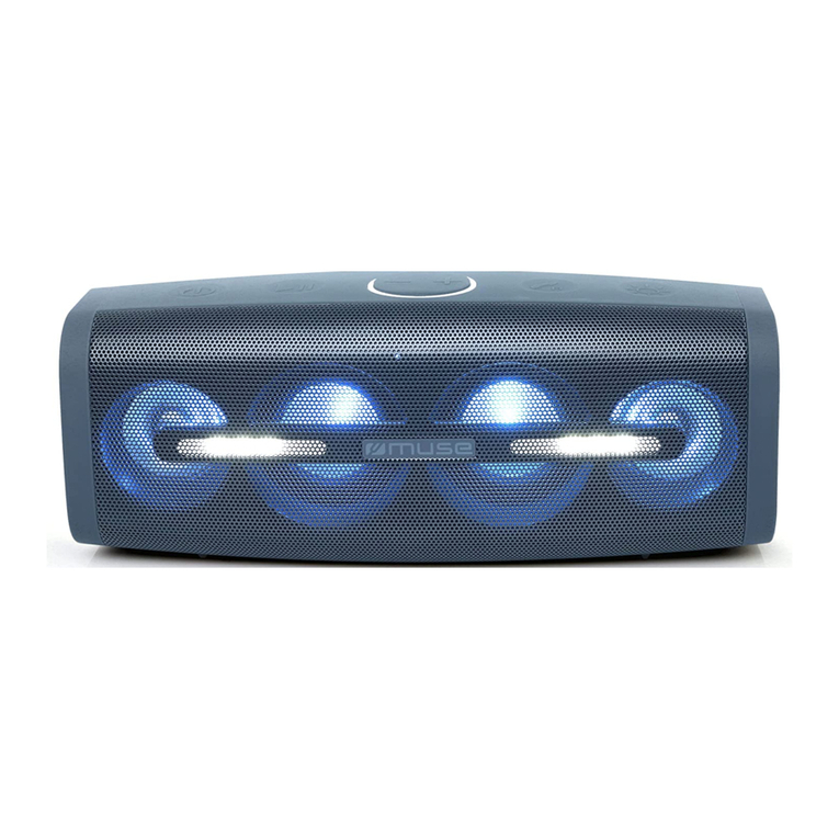 Muse M-830 DJ user manual