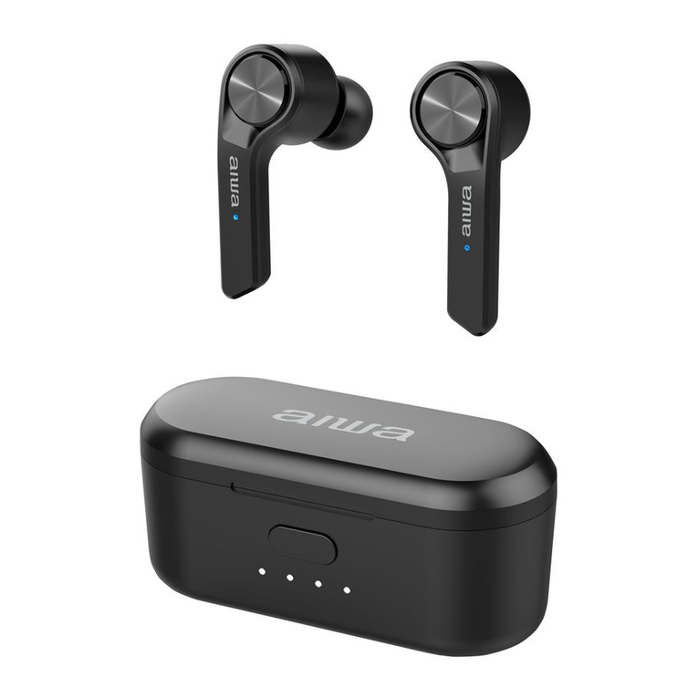 Aiwa MYpods ESP-350BK user manual