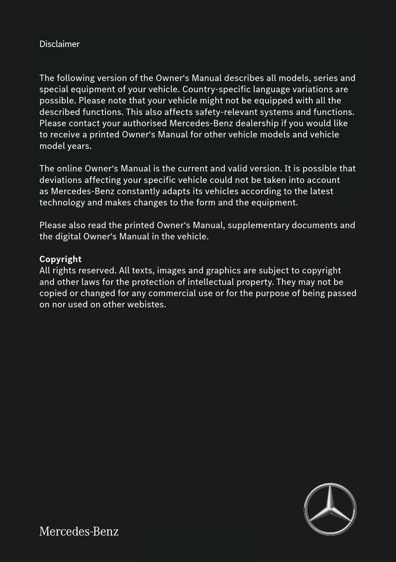 Mercedes-Benz 2006 CL-Class owner's manual