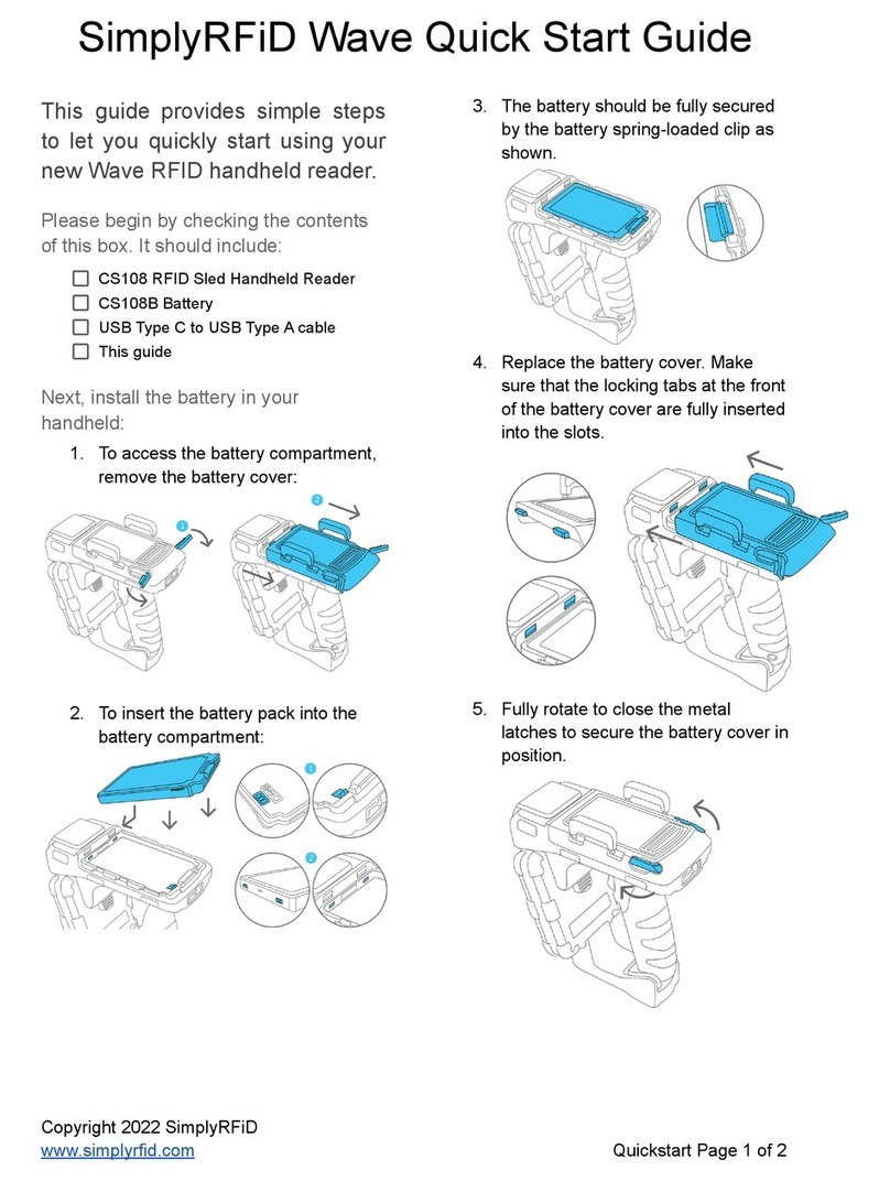 SimplyRFiD Wave CS108 quick start guide