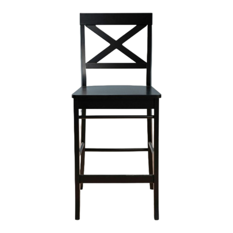 Mocka Hamptons Bar Stool User manual Mocka Hamptons Bar Stool User manual