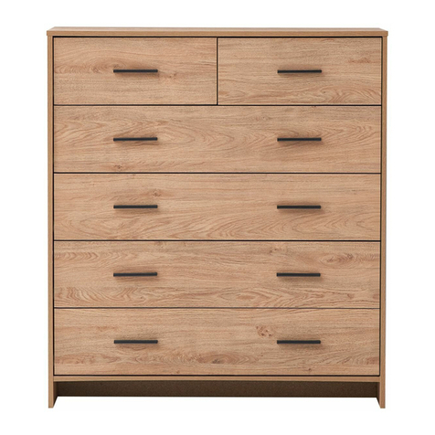 Ostro Furniture AOF-C6D06 Assembly instructions