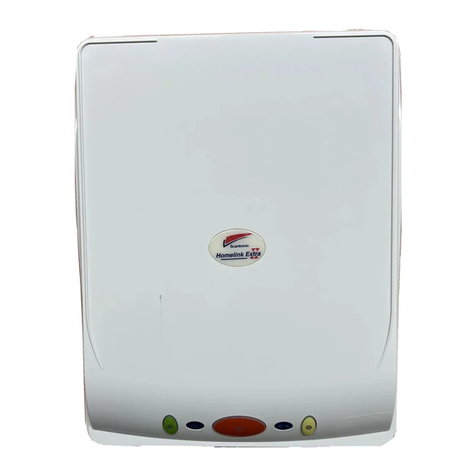 Scantronic HOMELINK EXTRA Operating instructions