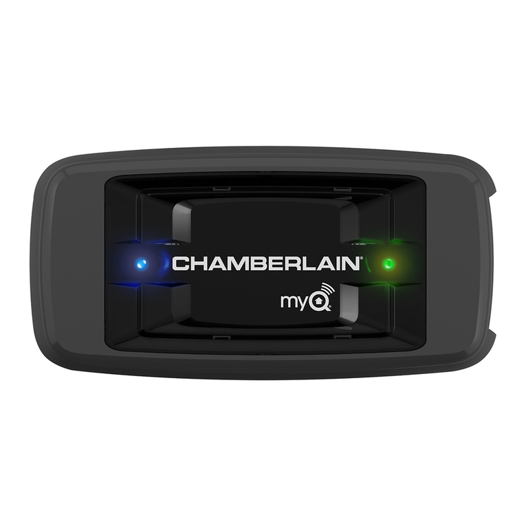 Chamberlain my Q 828EN User manual Chamberlain my Q 828EN User manual
