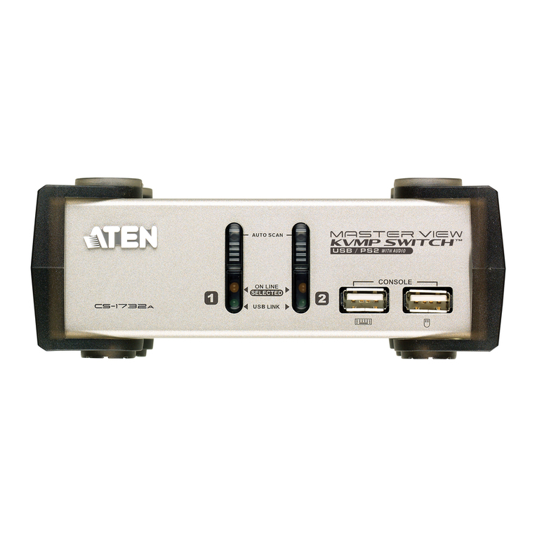 ATEN MasterView CS-1732A quick start guide
