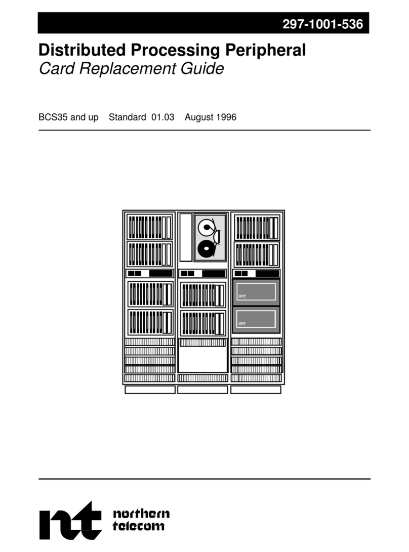 Northern Telecom BCS35 Replacement guide