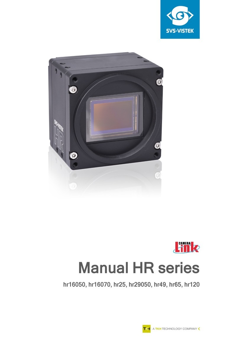 SVS-Vistek HR Series User manual