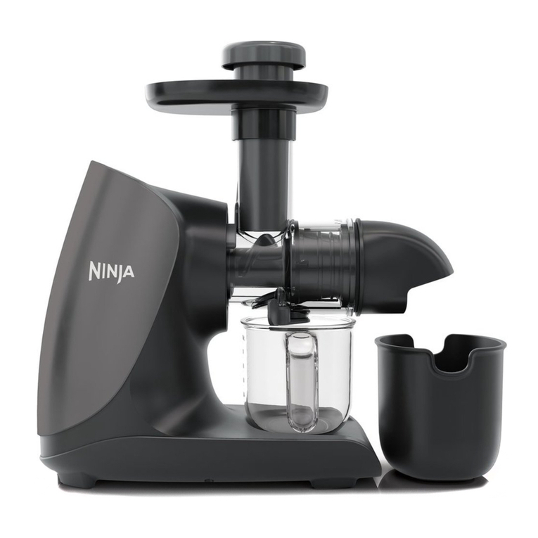 Ninja COLD PRESS JUICER User manual