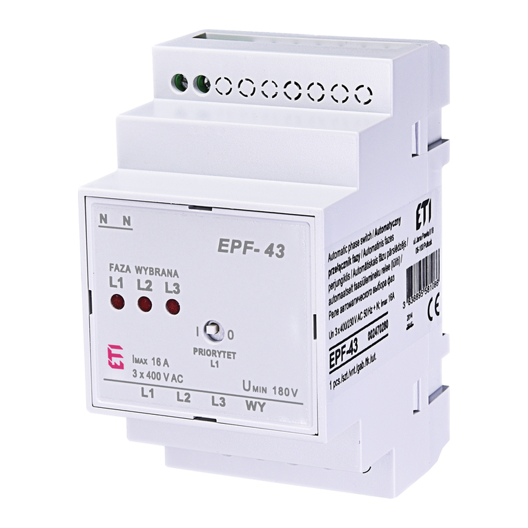 ETI EPF-43 user manual ETI EPF-43 user manual