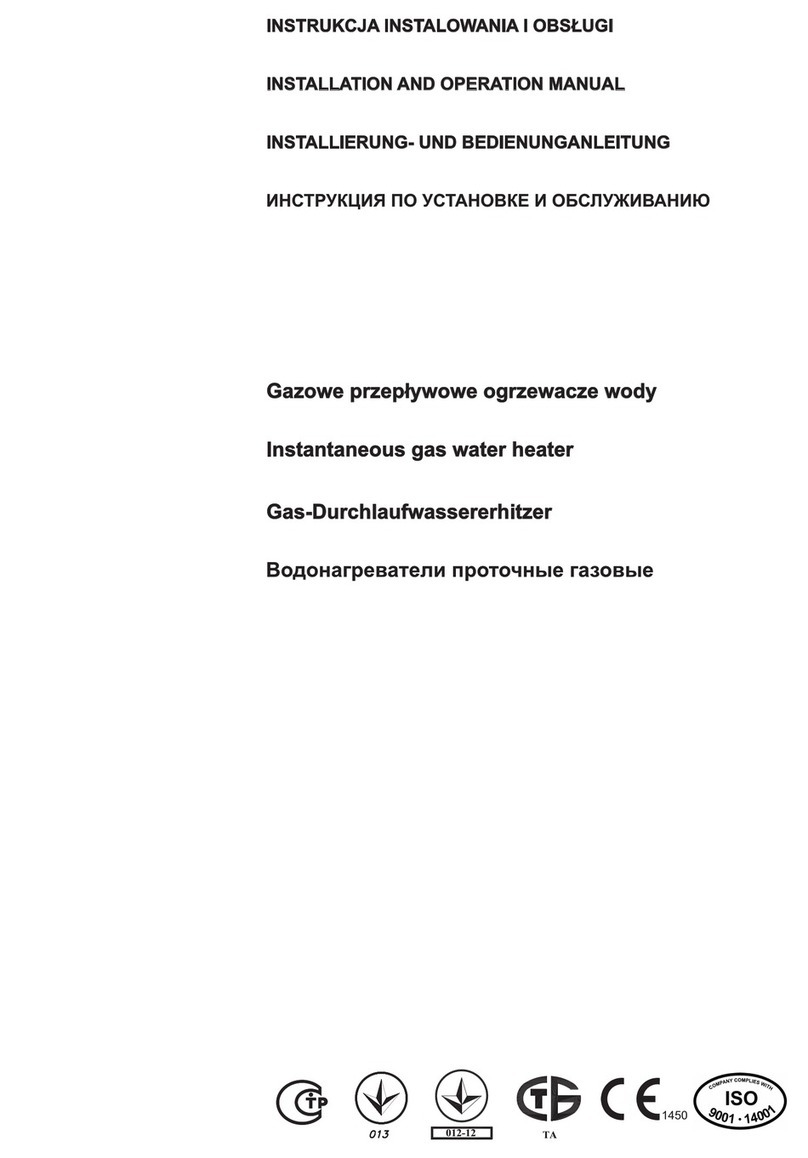 TERMET GT-19-03 Installation and operation manual
