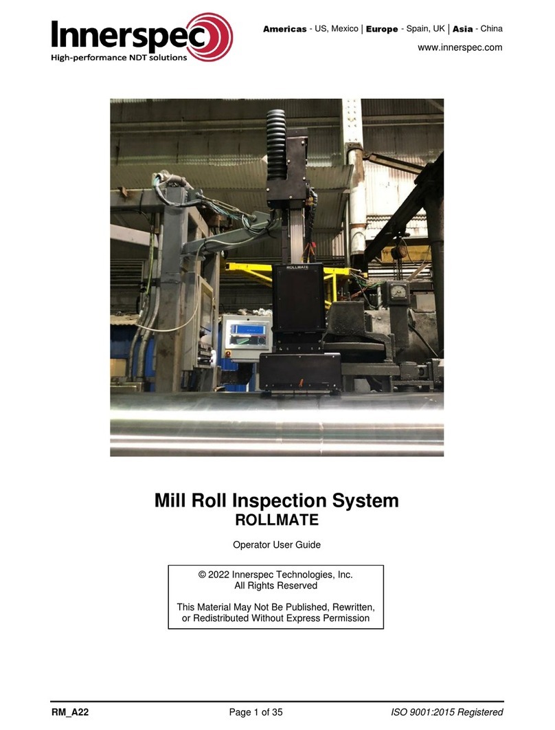 Innerspec ROLLMATE Operator's manual