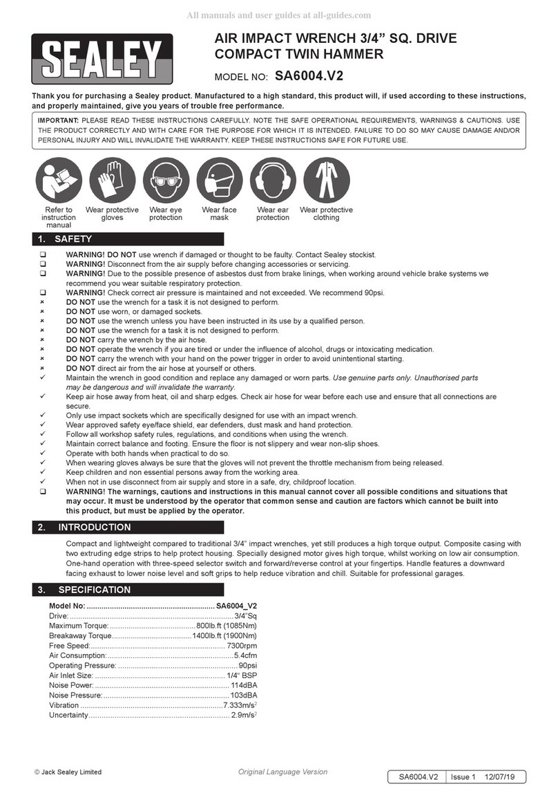Sealey SA6004.V2 User manual