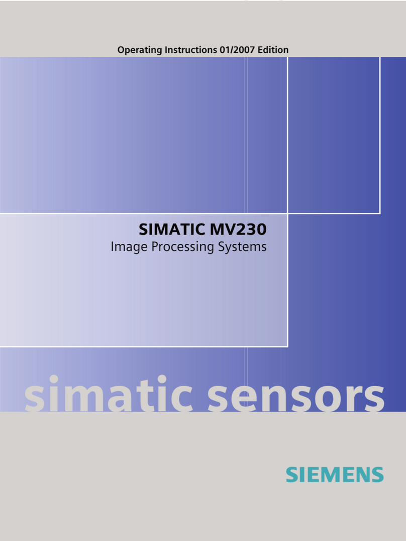 Siemens SIMATIC MV230 User manual