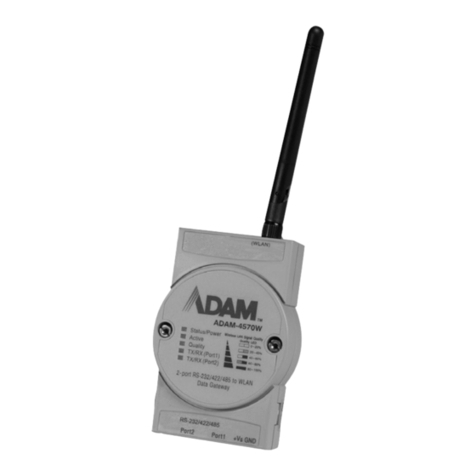 Advantech ADAM-4570W User manual