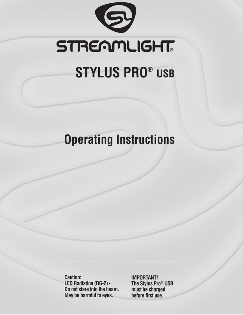 StreamLight STYLUS PRO USB User manual