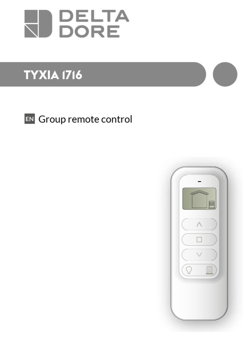 DELTA DORE TYXIA 1716 User manual